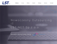 Tablet Screenshot of lst.pl